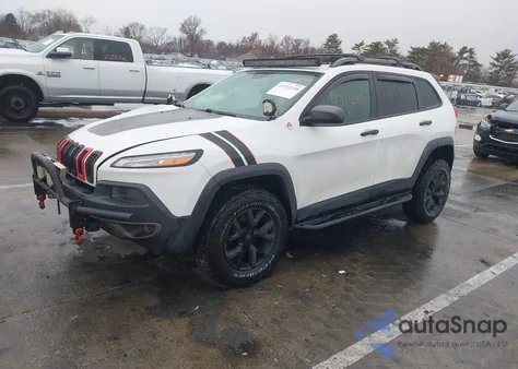 2017 Jeep Cherokee Trailhawk from USA, damaged, VIN 1C4PJMBS9HW581606